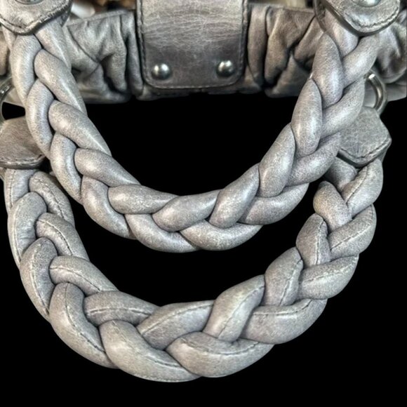 πSOLDπ MIU MIU Matelasse Nappa Leather Vintage Shoulder Bag with Key with COA - Picture 15 of 17